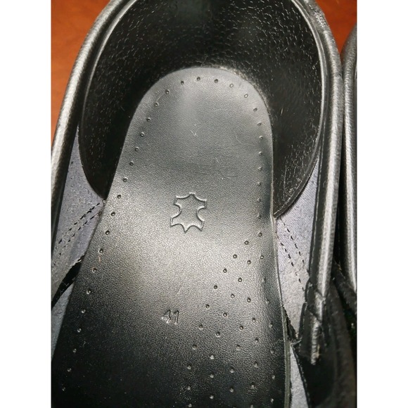 Dansko Professional Clog Black Pro Patent Leather Comfort EU 41 US 10.5/11 #1154 - Picture 6 of 11